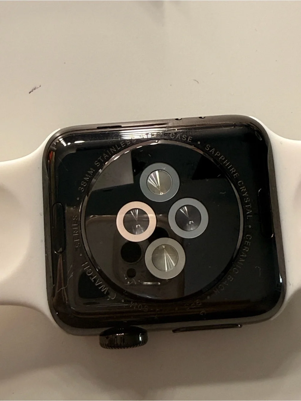 Apple Watch Series 2 (38mm Stainless Steel, WR-50M)